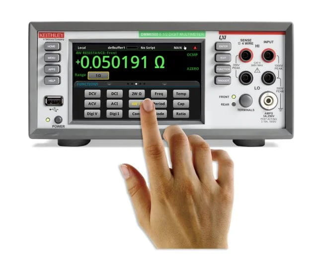 吉時利Keithley DMM6500 6.5 位數(shù)字萬用表，帶圖形觸摸屏