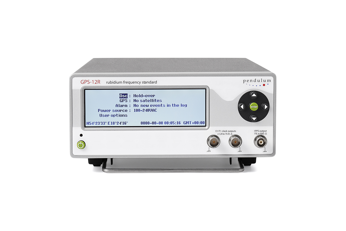 Pendulum GPS-12R/HS GPS控制頻率標(biāo)準(zhǔn)銣原子鐘